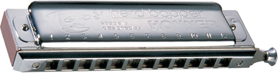 HOHNER HOHNER TOOT'S HARD BOPPER CHROMATIC HARMONICA KEY OF C