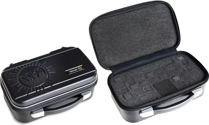SEYDEL SEYDEL BLUES HARMONICA CASE, SOLID & LIGHTWEIGHT, ROOM FOR 30