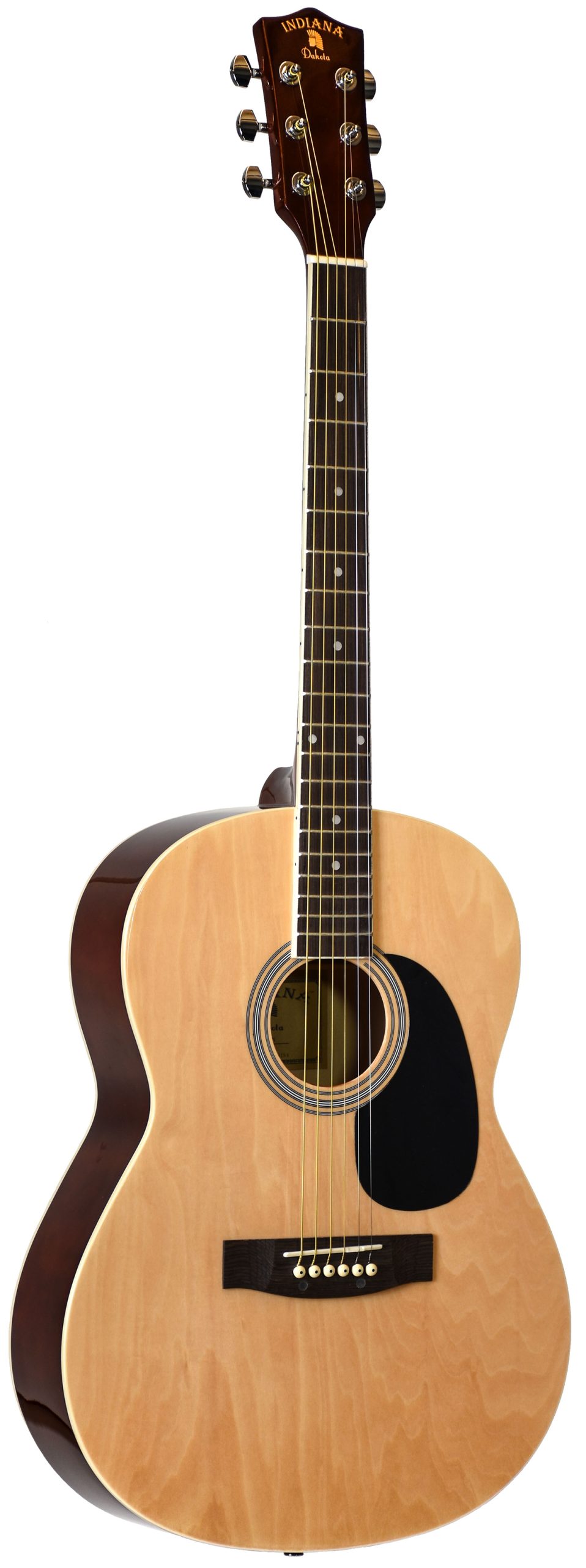 INDIANA INDIANA DAKOTA GUITAR, NATURAL GLOSS FINISH