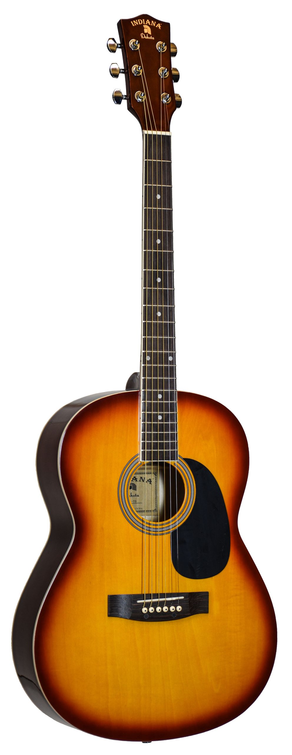 INDIANA INDIANA DAKOTA GUITAR, TOBACCO BURST GLOSS FINISH