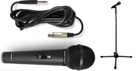 NADY NADY CENTER STAGE PACKAGE W/HIGH-PERFORMANCE MICROPHONE, STURDY