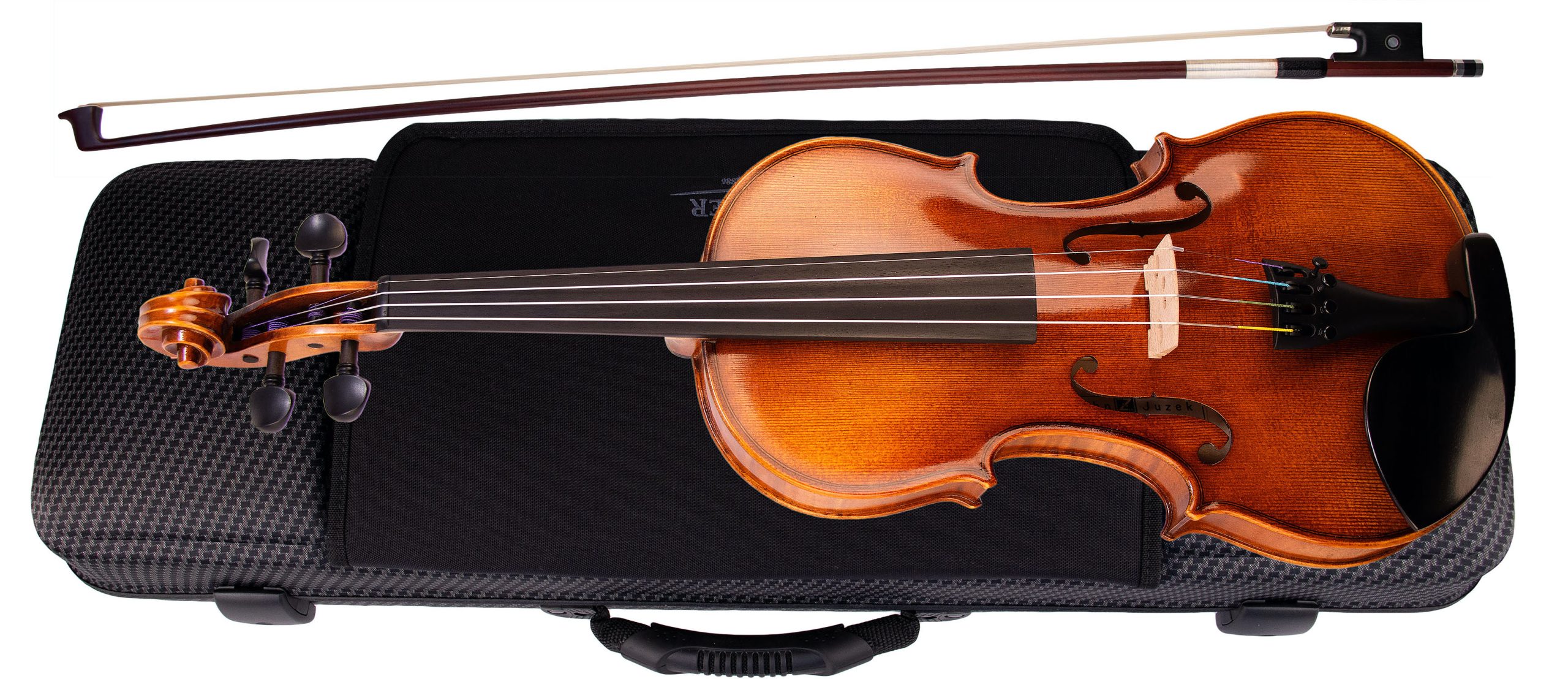 JOHN JOHN JUZEK VIOLIN OUTFIT, 4.4, CZECH MADE WITH PREMIUM FEATURES,
