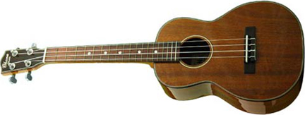 OHANA OHANA TENOR UKULELE, 19-FRET, SOLID MAHOGANY TOP/BACK/SIDES,