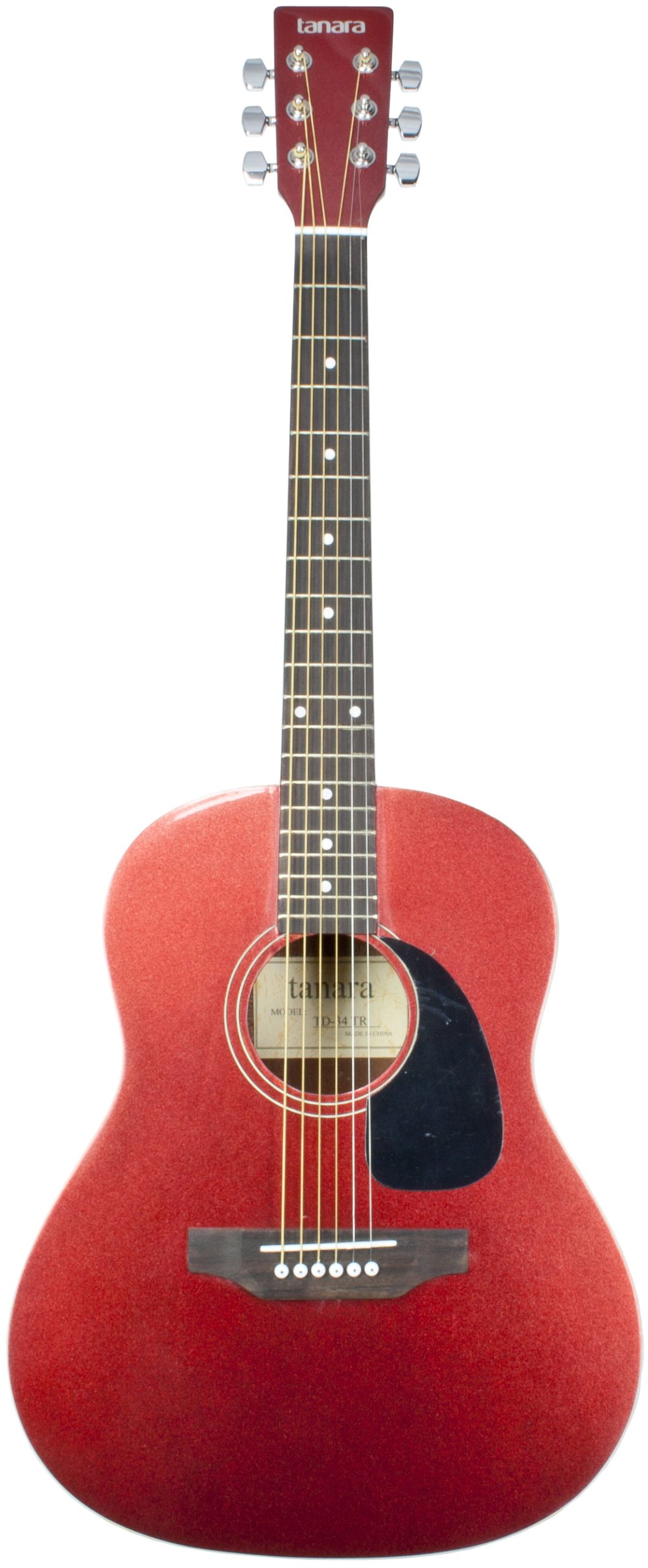 TANARA TANARA 3/4 SIZE ACOUSTIC GUITAR, L-36", D-4", LOWER BOUT-14",