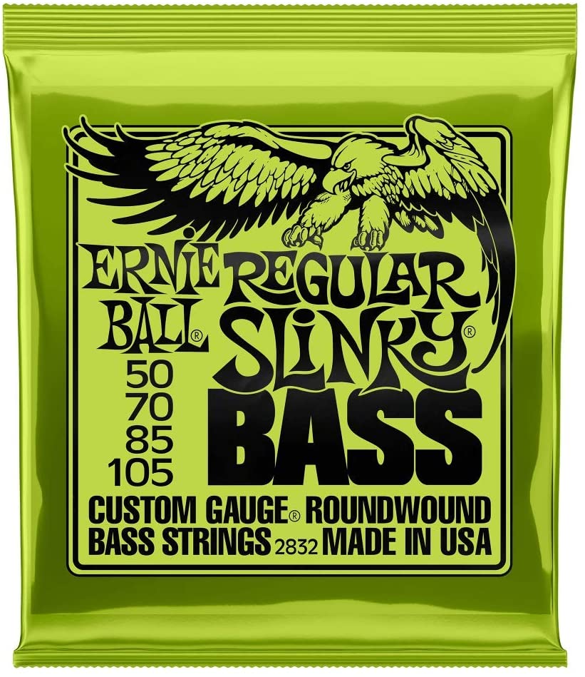 Ernie Ball Ernie Ball 2832 Regular Slinky Bass Strings 50-105 Gauge
