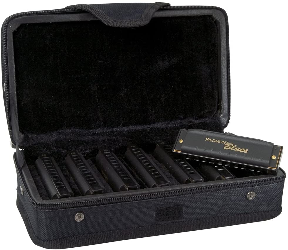 Piedmont Piedmont blues 7 pc harmonica set