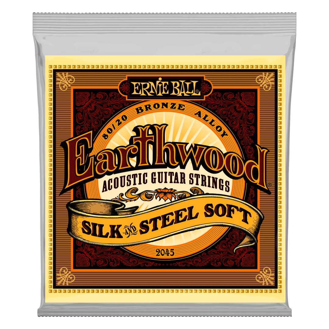 Ernie Ball Earthwood Phosphor Bronze Acoustic Guitar Strings - 11-52 Soft
