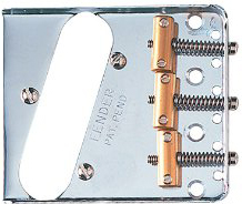 FENDER FENDER 3-SADDLE AMERICAN VINTAGE TELECASTER BRIDGE ASSEMBLY