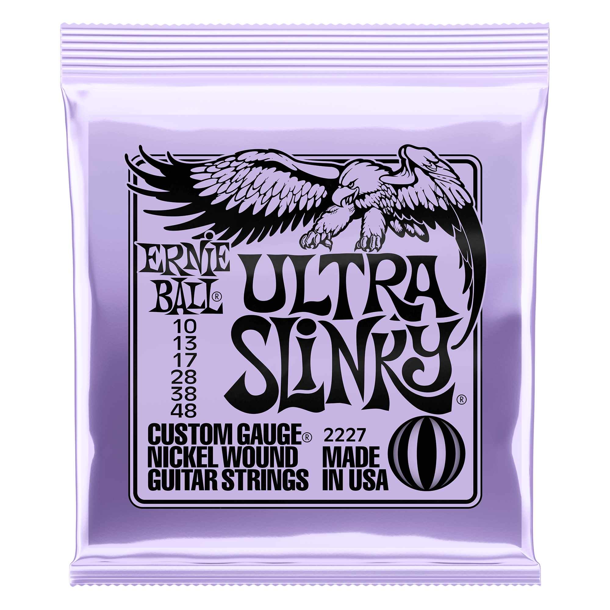 Ultra Ultra Slinky Nickel Wound Electric Guitar Strings - 10-48 Gauge
