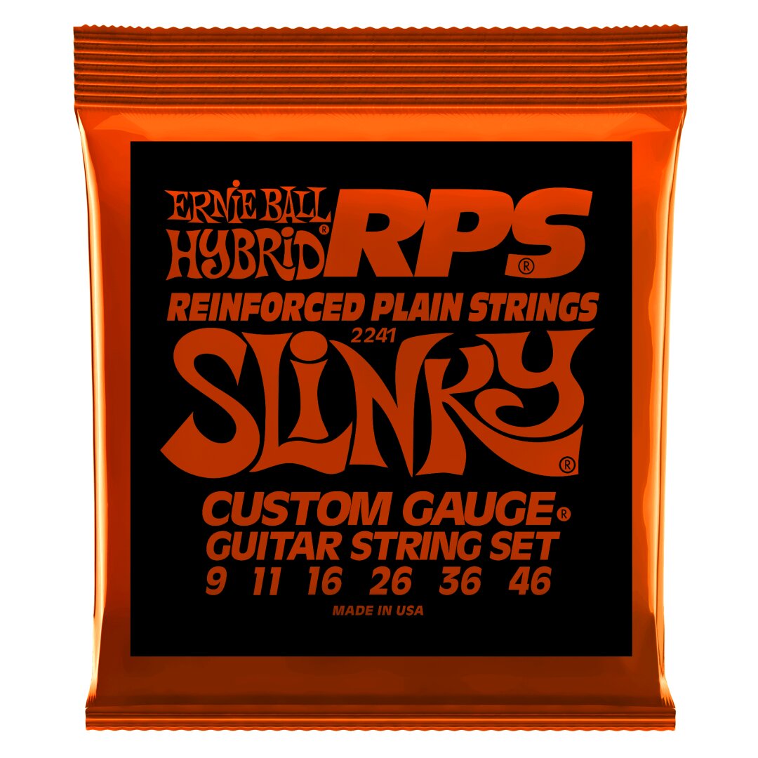 Ernie Ball Hybrid Slinky RPS Nickel Wound Electric Guitar Strings - 9-46 Gauge