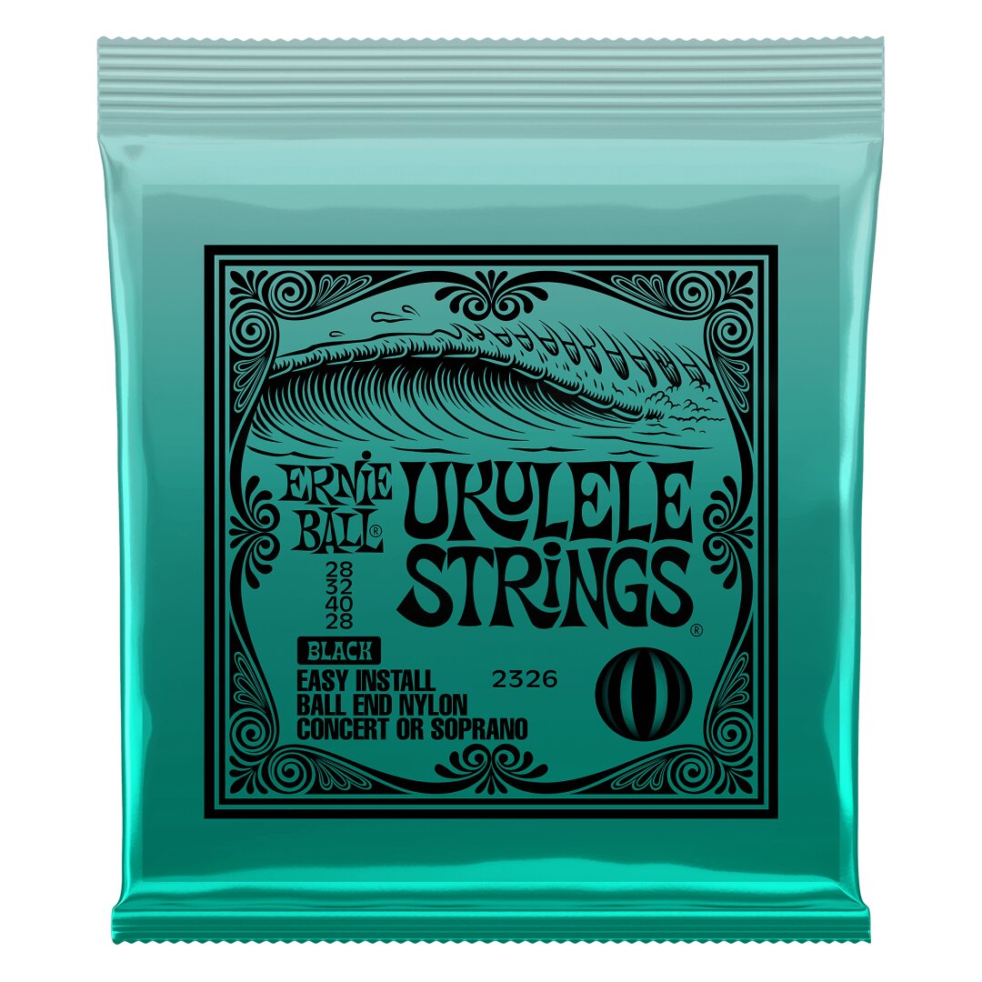 Ukulele Ukulele Ball End Nylon Strings Black
