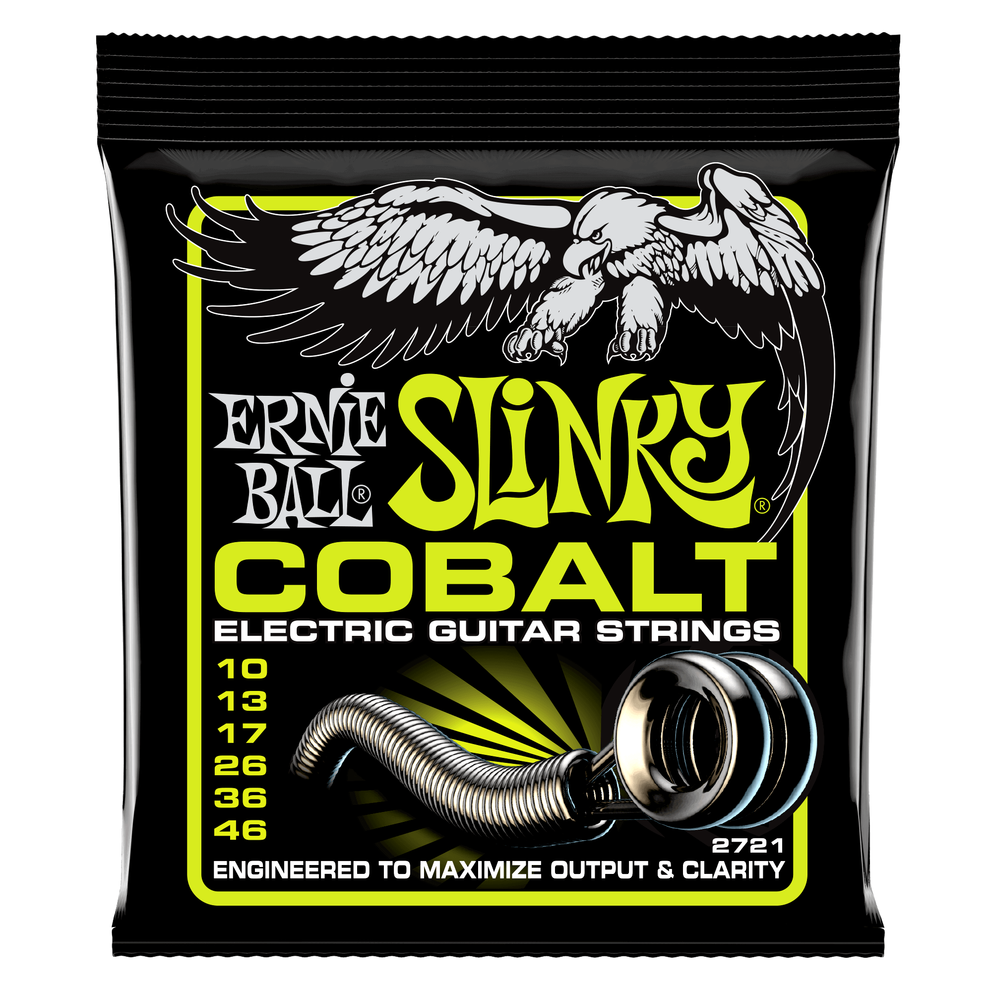 Ernie Ball Ernie Ball 2721 Regular Slinky Cobalt Electric Guitar Strings - 10-46 Gauge