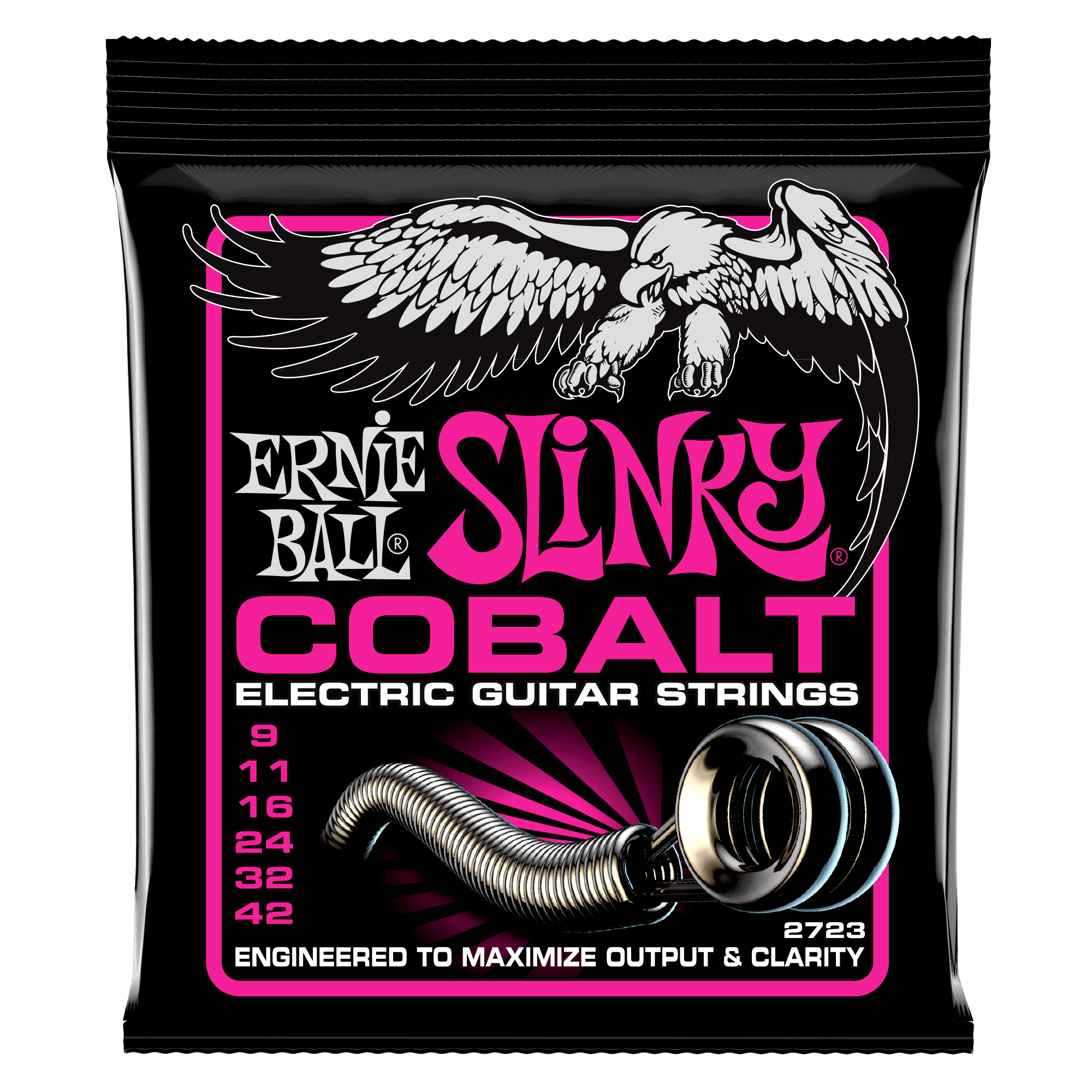 Ernie Ball Ernie Ball 2723 Super Slinky Cobalt Electric Guitar Strings - 9-42 Gauge