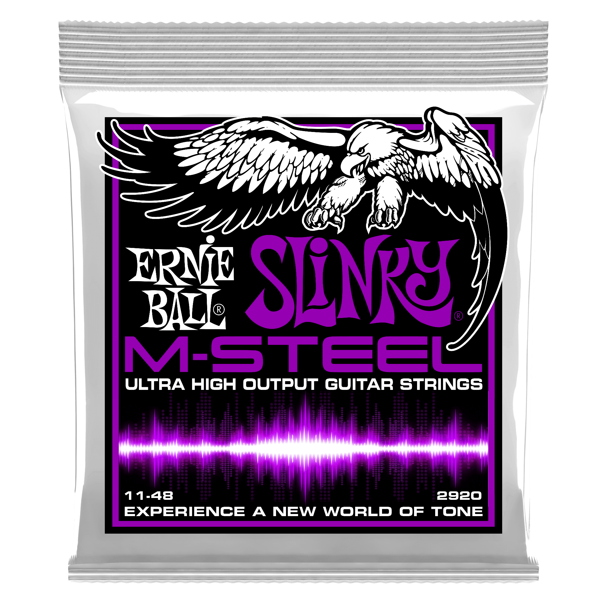 Ernie Ball Ernie Ball 2920 Power Slinky M-Steel Electric Guitar Strings - 11-48 Gauge