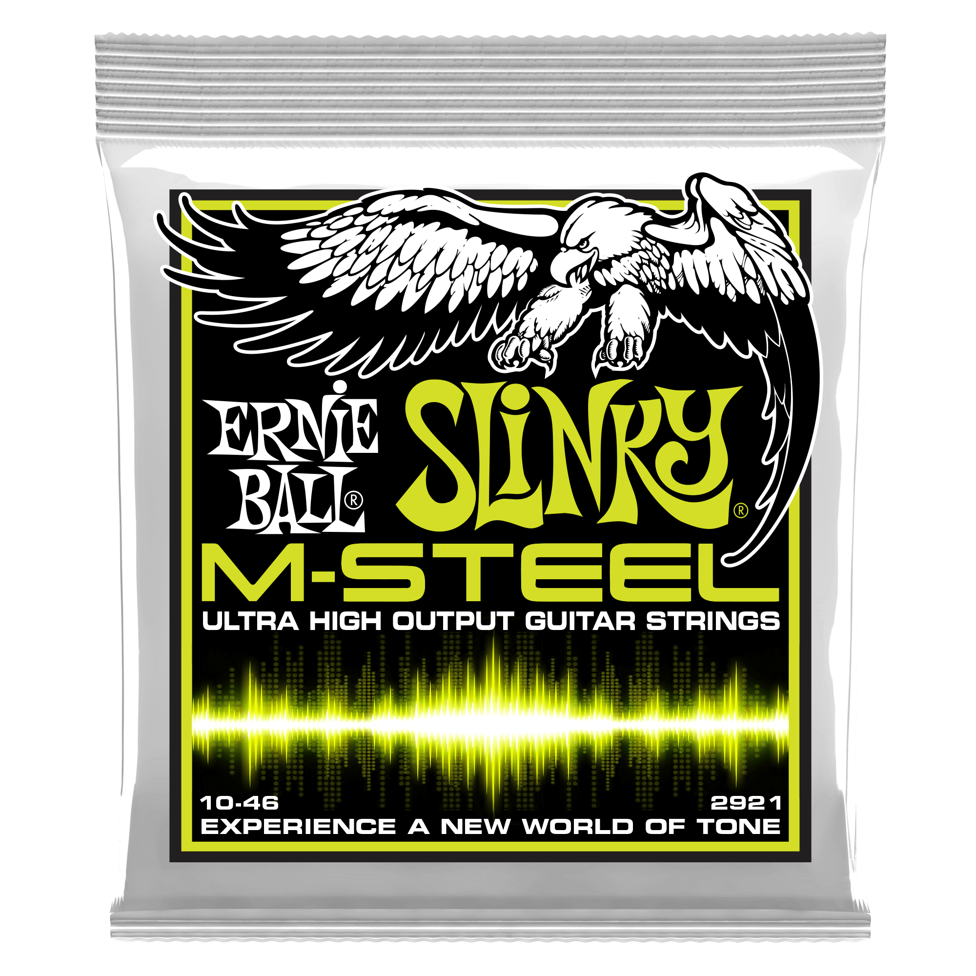 Ernie Ball Ernie Ball 2921 Regular Slinky M-Steel Electric Guitar Strings - 10-46 Gauge