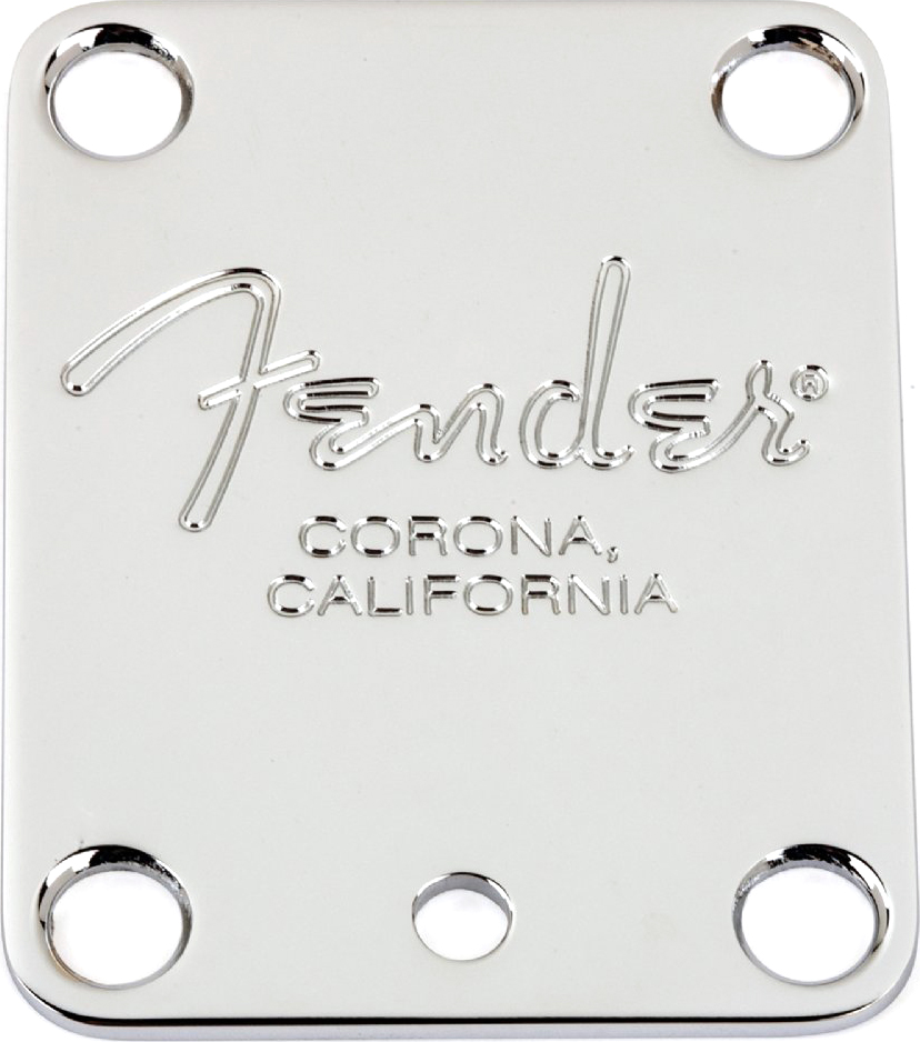 FENDER FENDER AMERICAN STANDARD GUITAR NECK PLATE, 4-BOLT, WITH