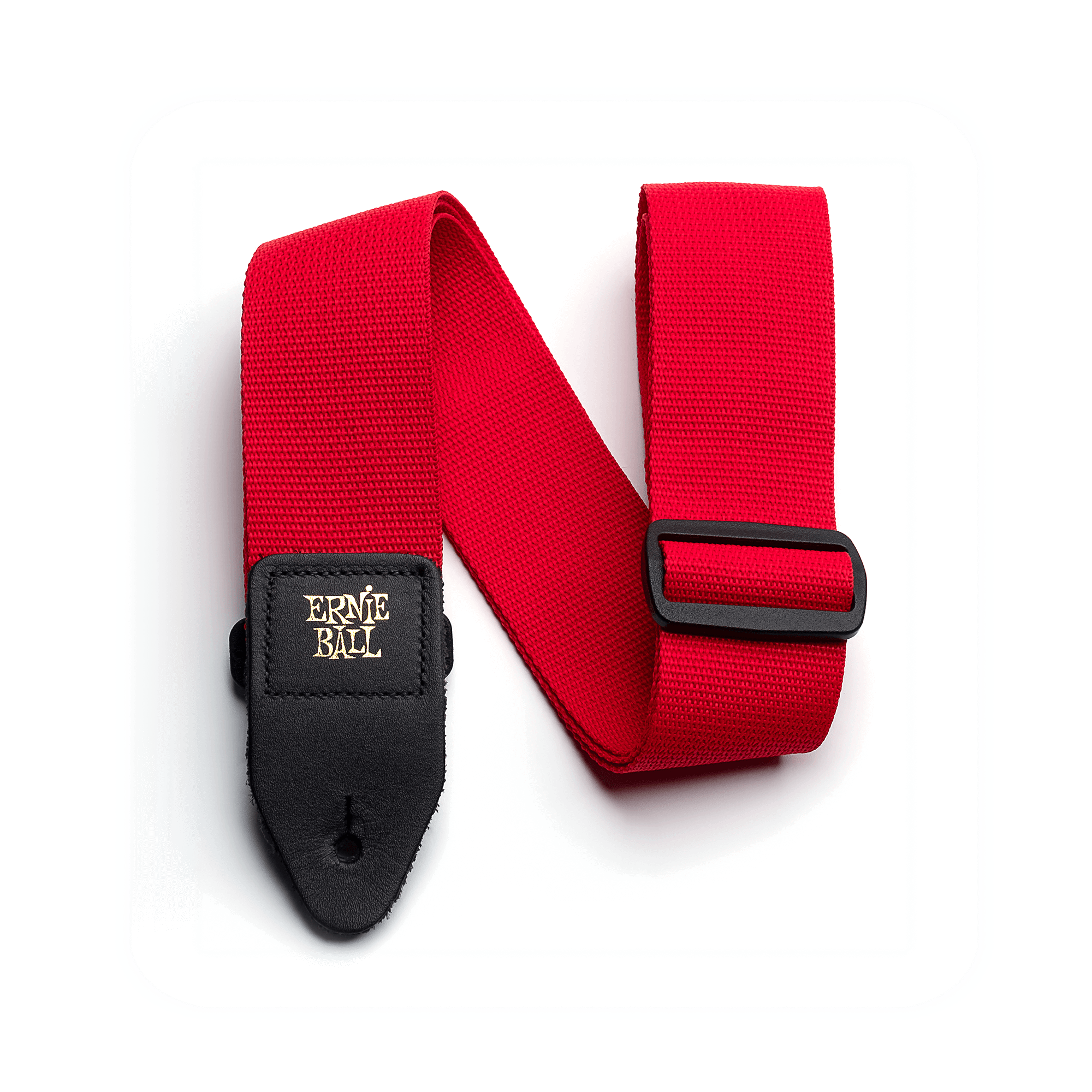 Ernie Ball Ernie Ball Red Polypro Guitar Strap