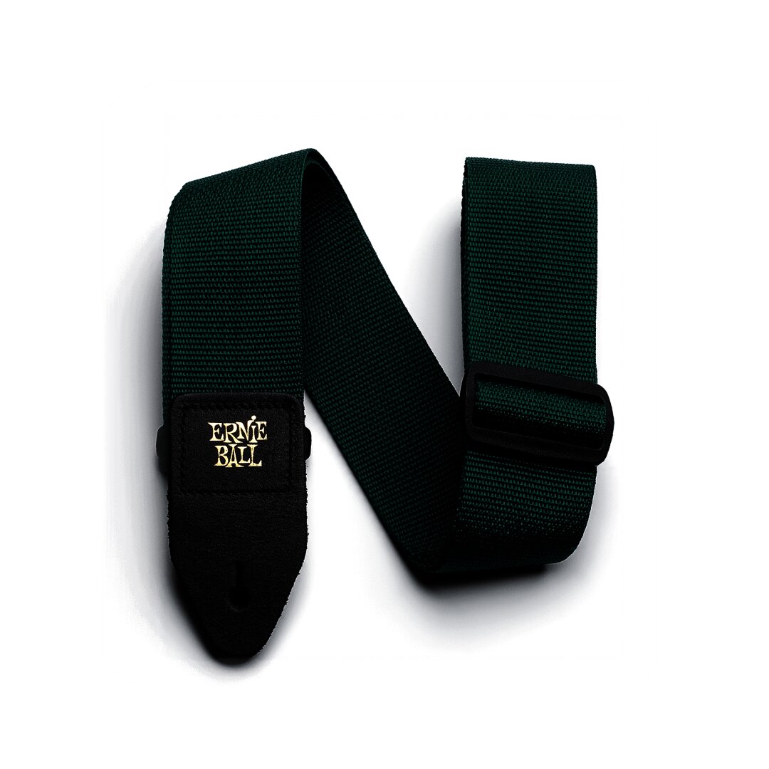 Ernie Ball Forest Green Polypro Guitar Strap