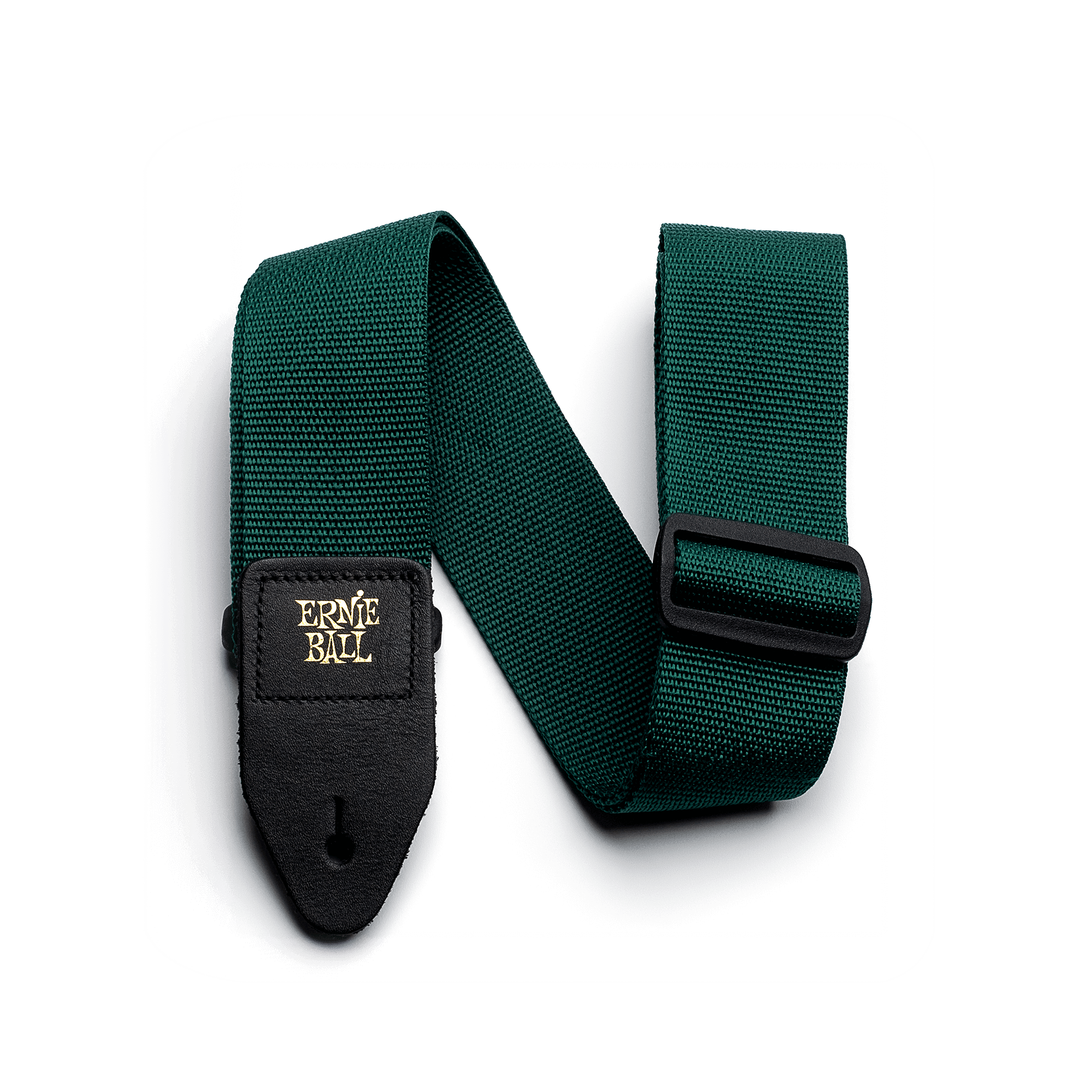 Ernie Ball Ernie Ball Forest Green Polypro Guitar Strap