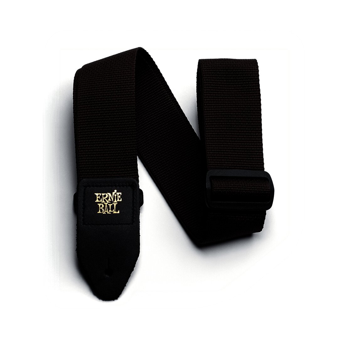 Brown Brown Polypro Guitar Strap