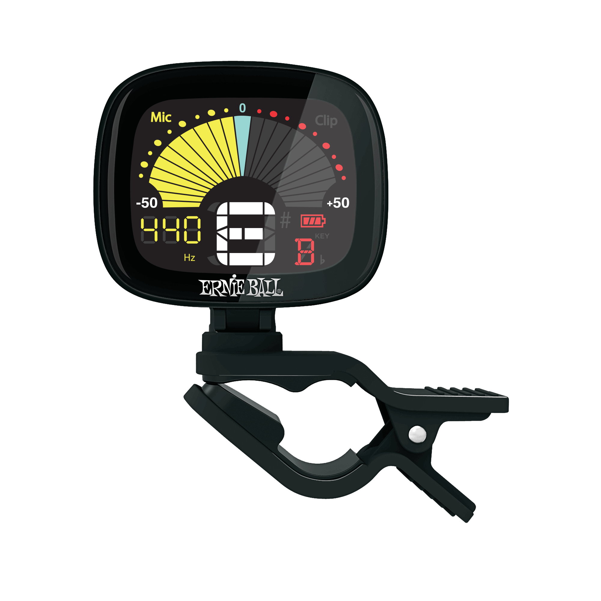 Ernie Ball Ernie Ball FlexTune Clip-On Tuner Black