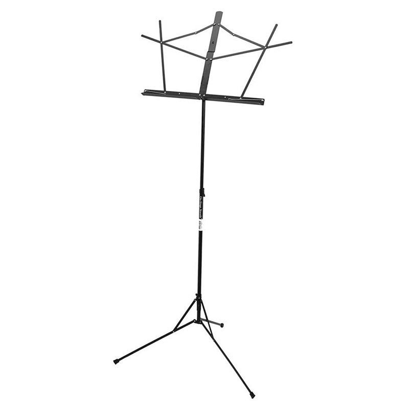Folding Folding Metal Music Stand – Black (12 per case)
