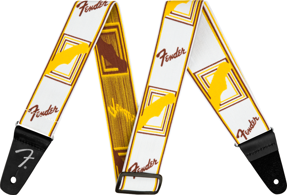 FENDER FENDER 2" MONOGRAMMED WEIGHLESS GUITAR STRAP