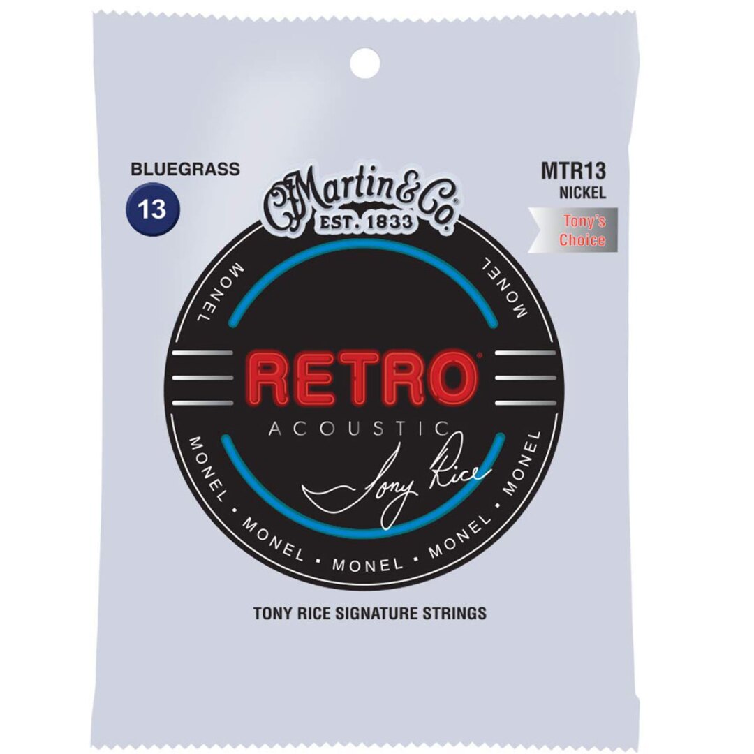 Martin Martin MTR13 Retro Bluegrass Tony Rice's Choice Acoustic Guitar Strings