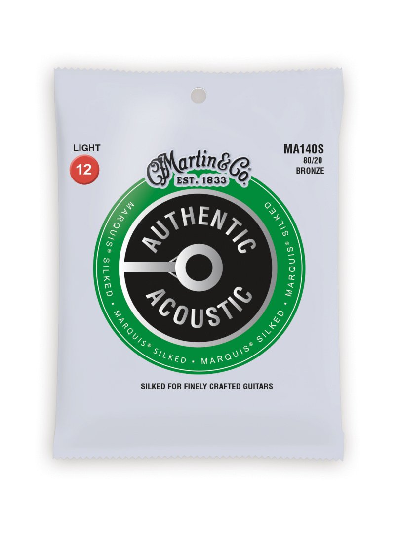 Martin Martin MA140S Authentic Acoustic Marquis Silked 80/20 Bronze Light Gui
