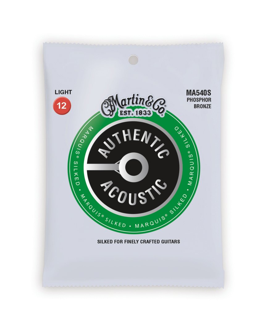 Martin Martin MA540S Authentic Acoustic Marquis 92/8 Phosphor Bronze Light Guitar Strings