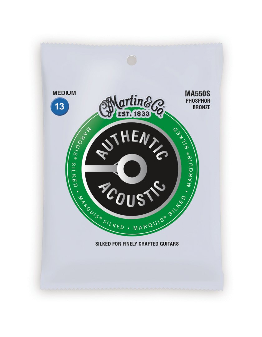 Martin Martin MA550S Authentic Acoustic Marquis 92/8 Phosphor Bronze Medium Guitar Strings