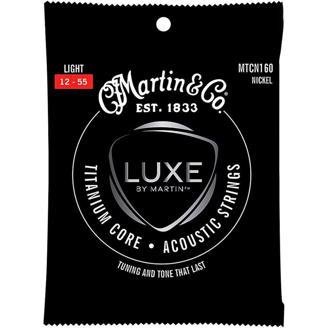 Martin Martin MTC160 Titanium Core Light Acoustic Guitar Strings