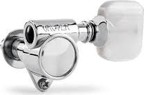 GROVER GROVER ORIGINAL ROTOMATIC TUNERS WITH PEARLOID BUTTON,