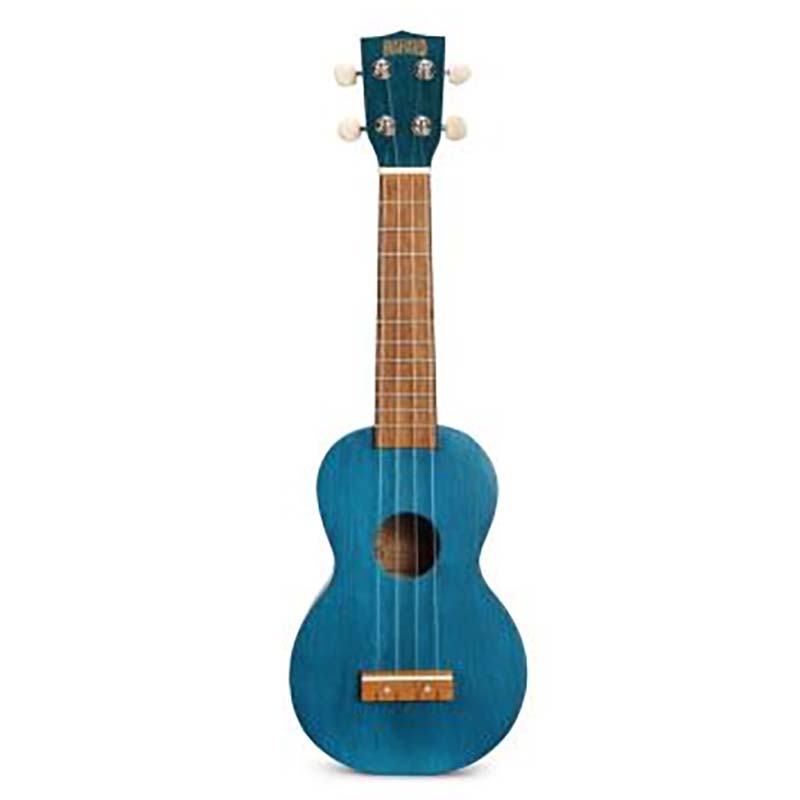 Mahalo Mahalo MK1-TBU Kahiko Soprano Ukulele - Trans Blue