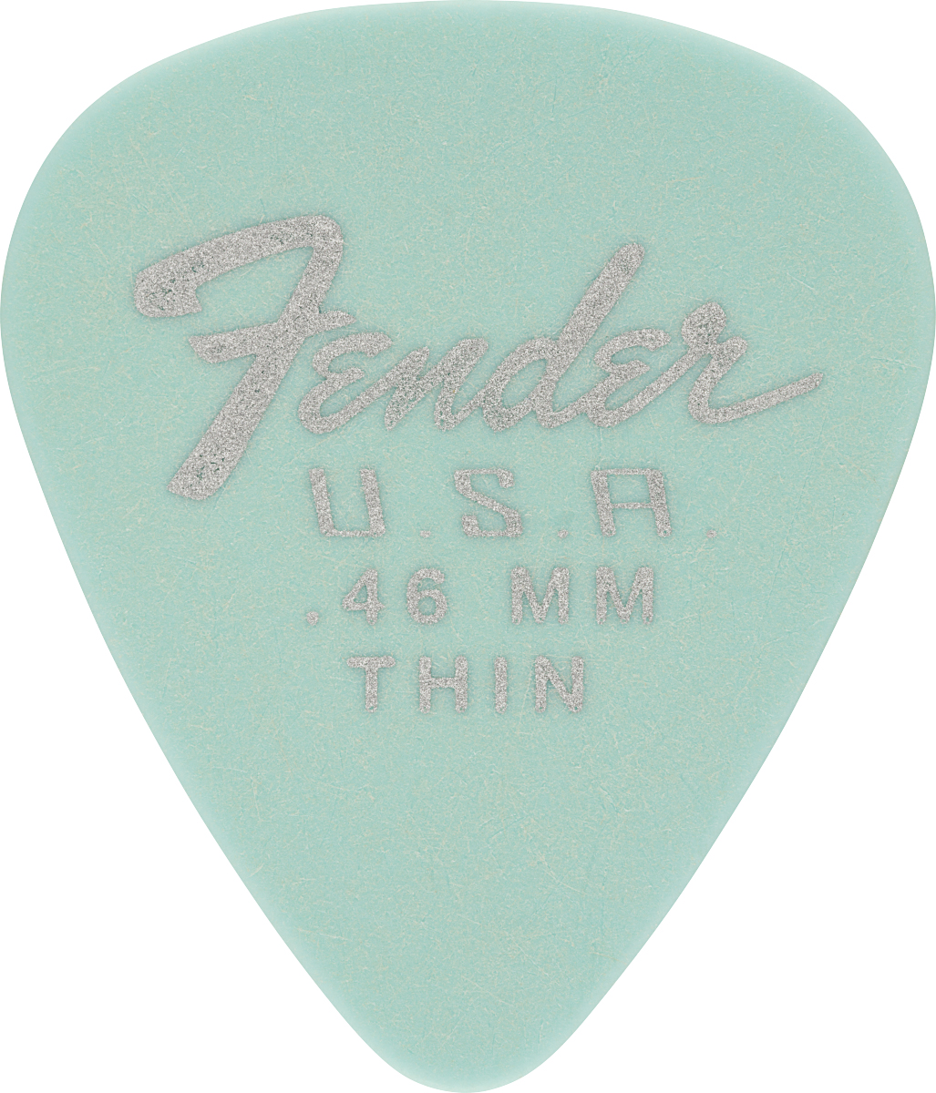 FENDER FENDER 351 SHAPE DURA-TONE PICKS, 12-PACK, .46MM DAPHNE BLUE