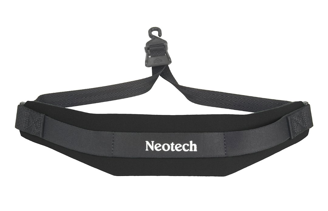 Neotech Neotech 1901002 Soft Sax Strap. Regular Length Black Open Hook
