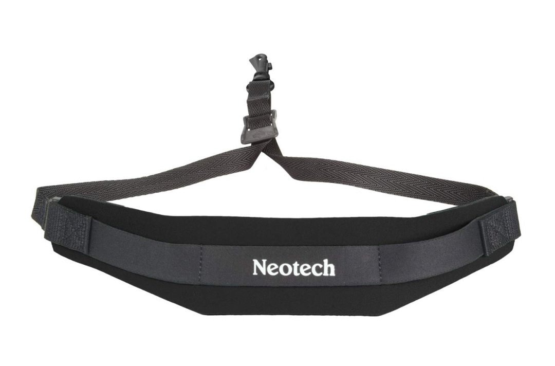 Neotech Neotech 1901162 Soft Sax Strap. Regular Length Black Swivel Hook