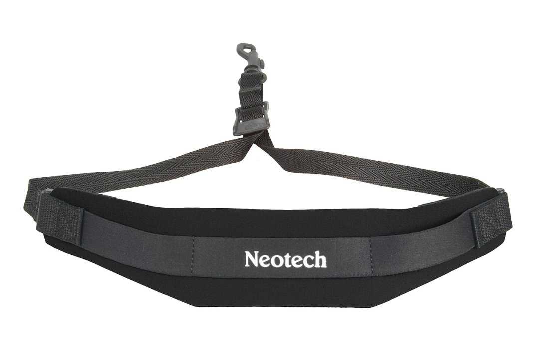 Neotech Neotech 1901172 Soft Sax Strap. Extra Long Black Swivel Hook