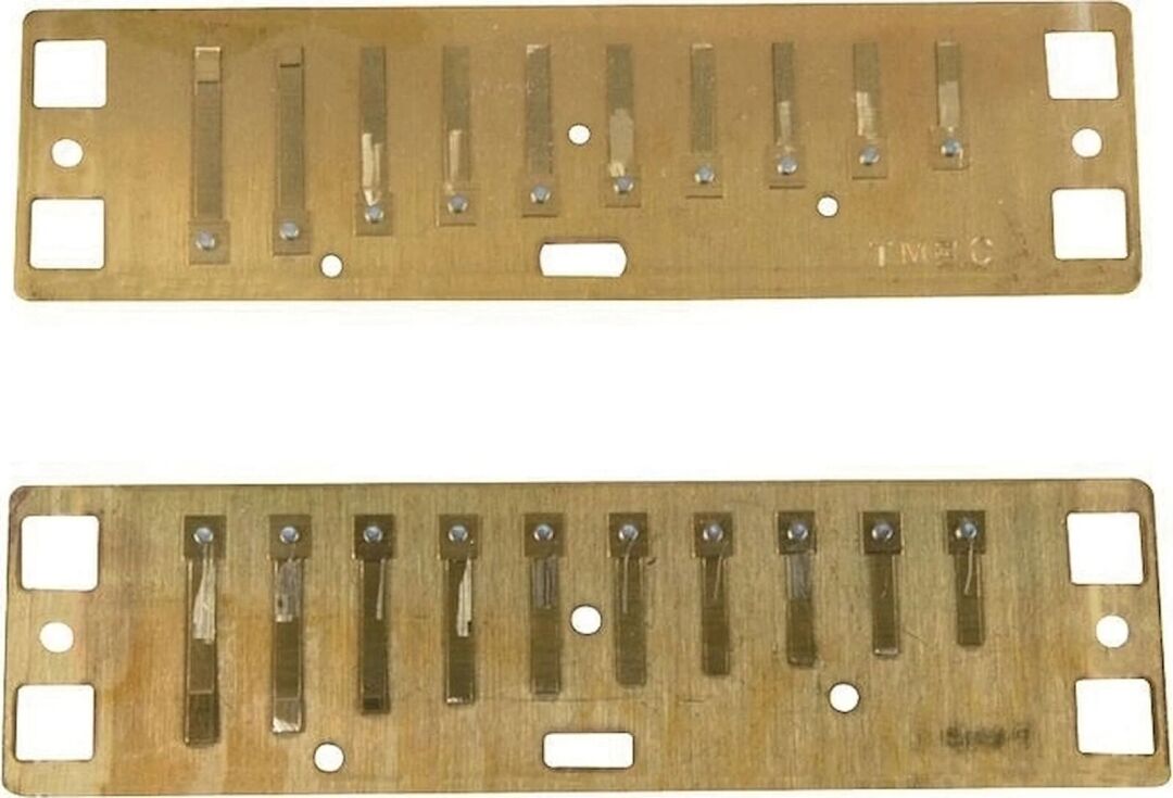 Lee Oskar Lee Oskar 1910HRP-MN-B-FLAT Harmonic Minor Replacement Reed Plates. Bb