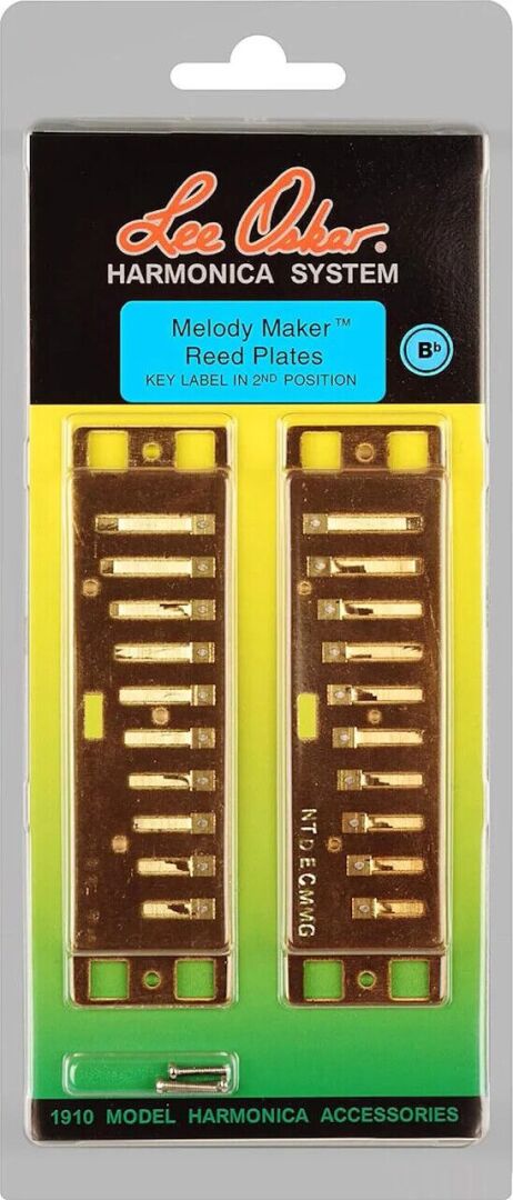 Lee Oskar Lee Oskar 1910MMRP-BF Melody Maker Replacement Reed Plates. B Flat