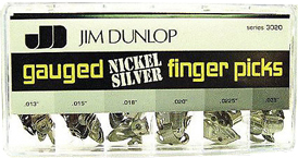 DUNLOP DUNLOP NICKEL SILVER FINGER PICKS
