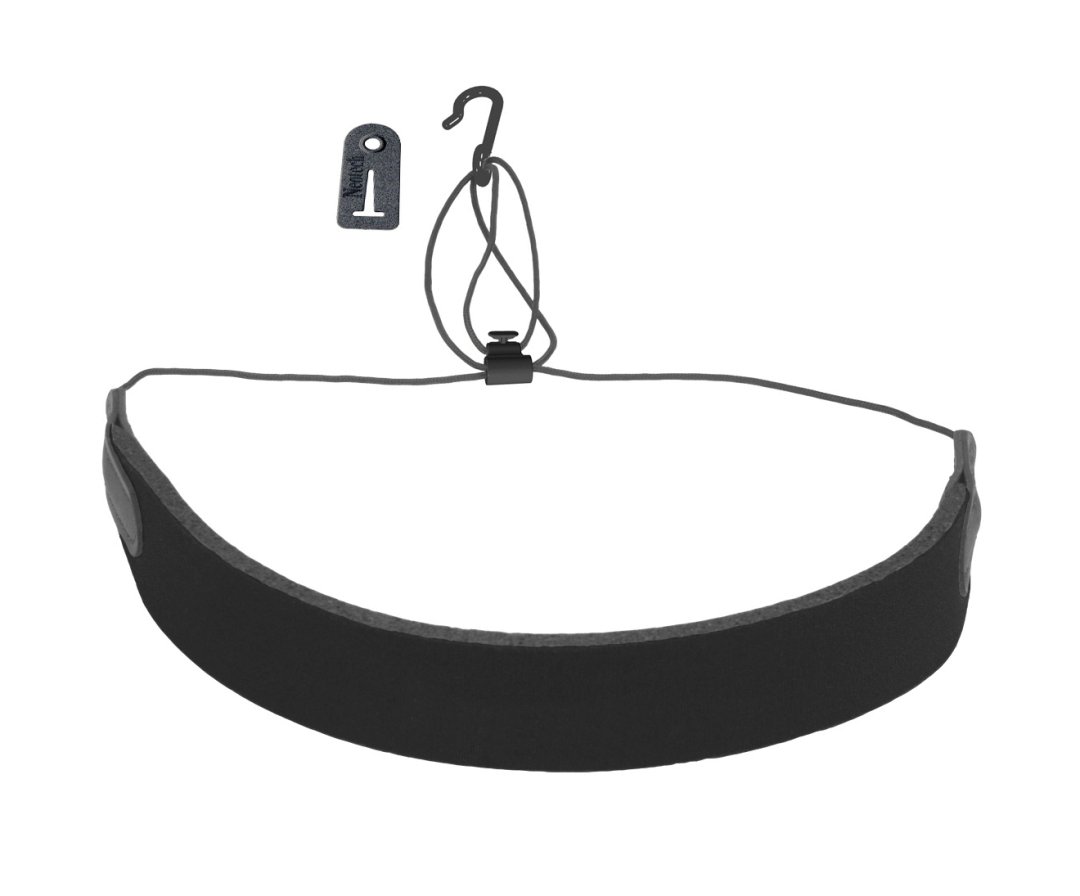 Neotech Neotech 2301192 C.E.O. Comfert Strap. Plastic Coated Metal Hook Black