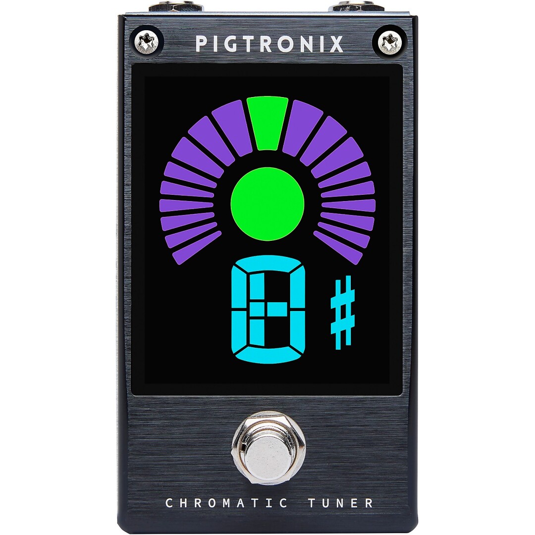 Pigtronix Pigtronix 2NR Chromatic Pedal Tuner Black