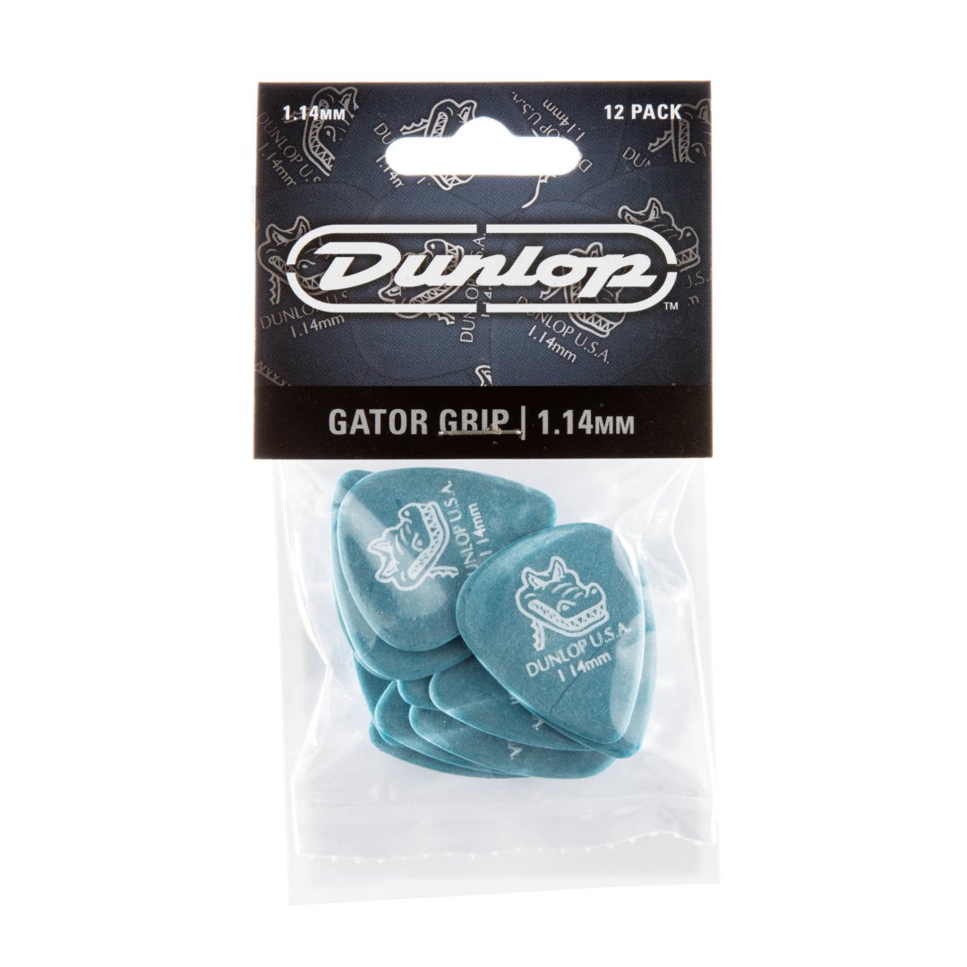 Dunlop Dunlop 417P114 Gator Grip Guitar Pick 1.14mm (12 Pack)