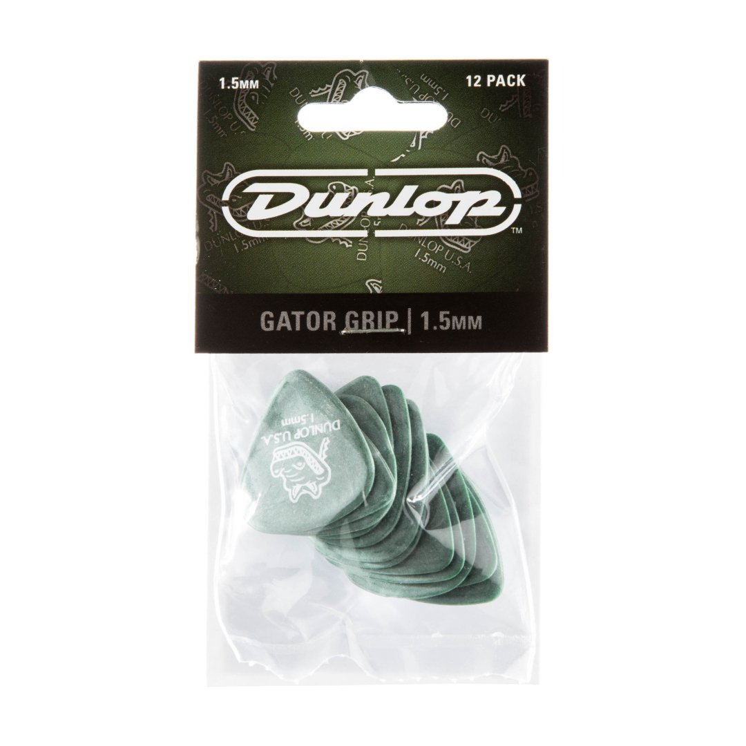 Dunlop Dunlop 417P150 Gator Grip Guitar Pick 1.50mm (12 Pack)