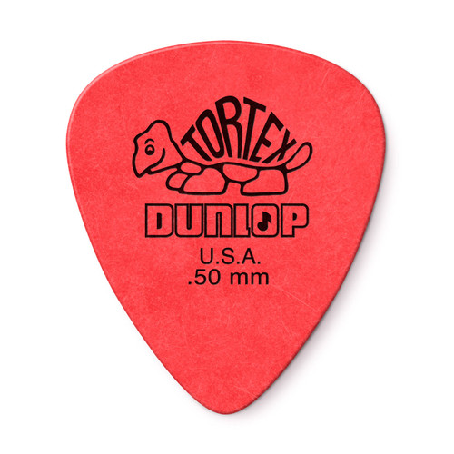Dunlop Dunlop 418R050 Tortex Standard Guitar Pick .50mm (72 Pack)