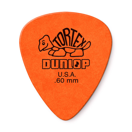 Dunlop Dunlop 418R060 Tortex Standard Guitar Pick .60mm (72 Pack)