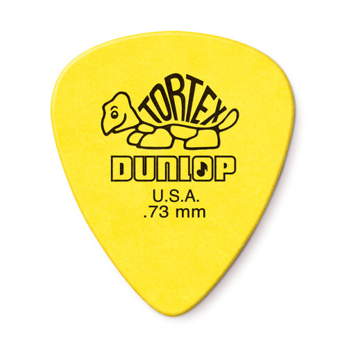 Dunlop Dunlop 418R073 Tortex Standard Guitar Pick .73mm (72 Pack)