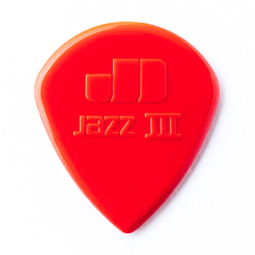Dunlop Dunlop 47R3N Nylon Jazz III Guitar Pick (24 Pack)