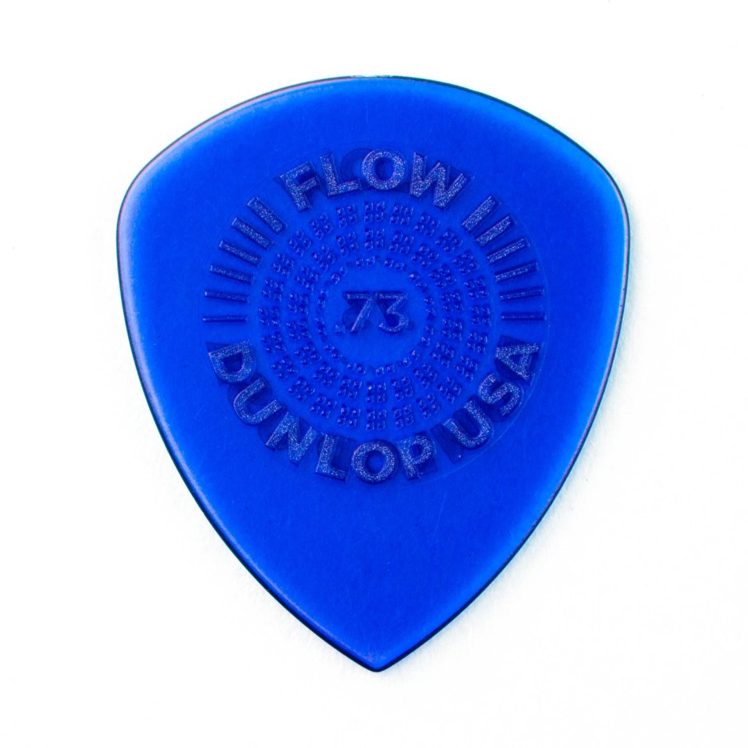 Dunlop Dunlop 549P073 Flow Standard Grip Guitar Pick .73mm (6 Pack)